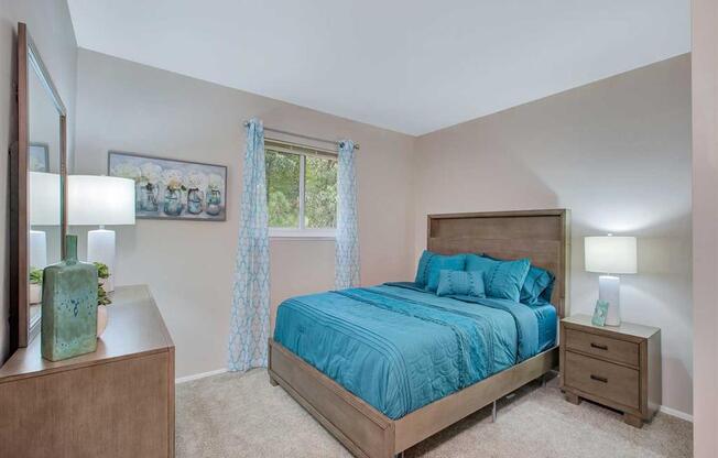 Master Bedroom at Ridgewood Club Apartments, Virginia Beach