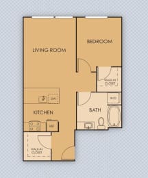 1 bed, 1 bath, 699 sqft, $1,923