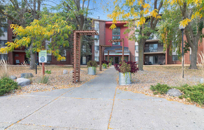 Exterior to entrance at Twelve 501 Apartments