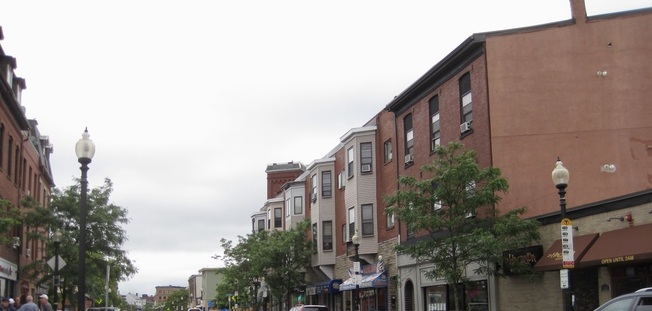 Meridian Street in East Boston