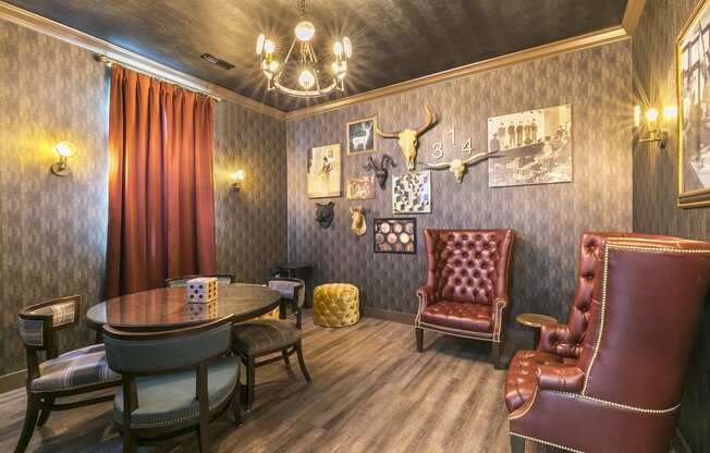 Private Poker Room at Aventura at Maryland Oaks, Missouri, 63146