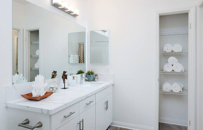 Luxurious Bathroom at The Missions at Rio Vista, San Diego, 92108