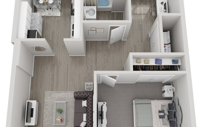 1 bed, 1 bath, 655 sqft, $1,225