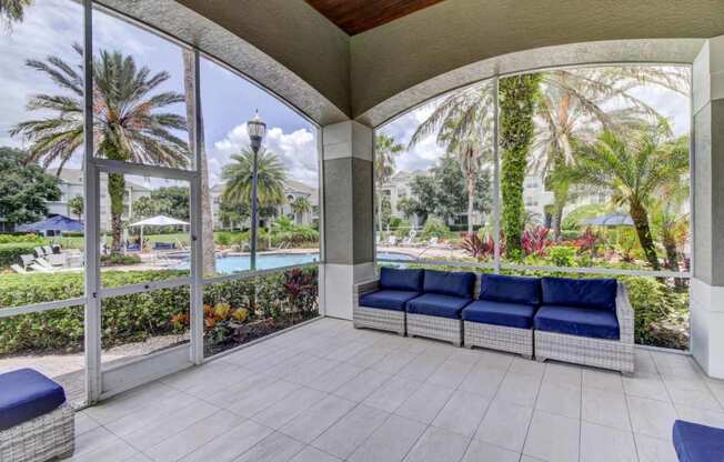 Waiting Room Area at Tuscany Bay Apartments, Florida