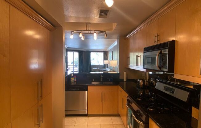 Fully furnished 2 bedroom unit in 24/7 guard gated community