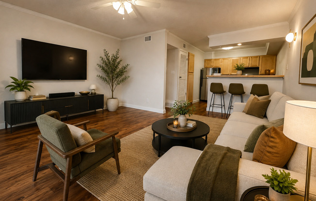 2 beds, 1 bath, 820 sqft, $1,399, Unit BOU-109