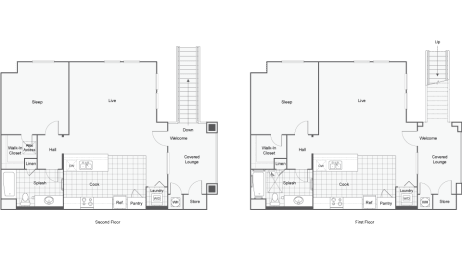 1 bed, 1 bath, 721 sqft, $2,095