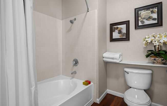 Oval tubs in select units - Willow Spring Apartments