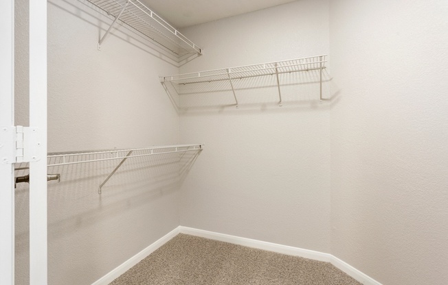 Texas sized walk-in closets! at The Fairways at Star Ranch, Texas, 78634