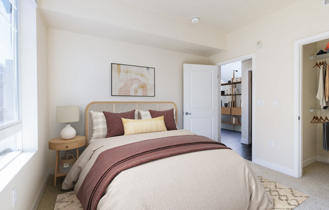 Carpeted Bedroom