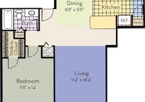 Partner-provided photo for $1274 unit