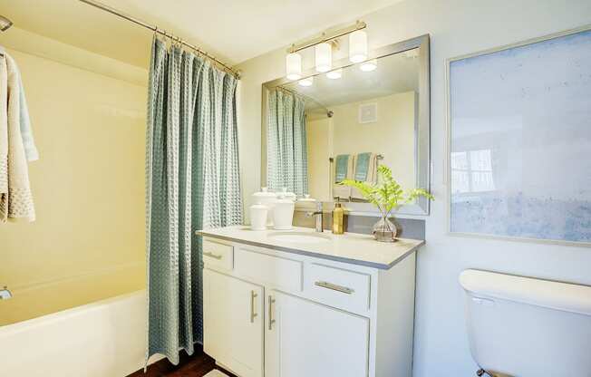 Designer Bathroom Suites at Mallard Bay Apartments, Crown Point, Indiana
