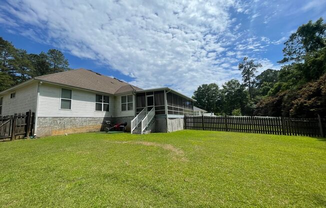 Large 3/2 with Fenced in Yard!
