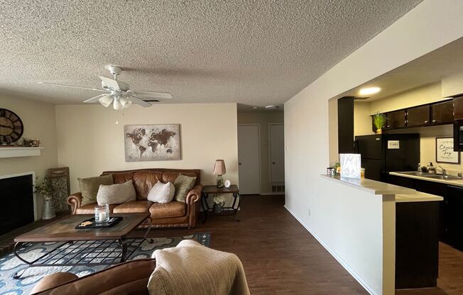 1 bed, 1 bath, 739 sqft, $820, Unit 107