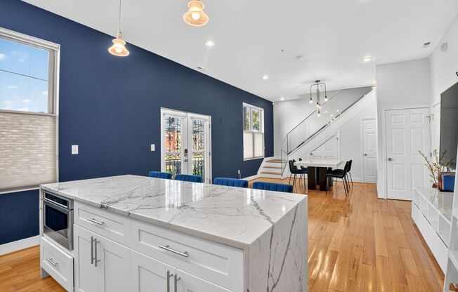 Available Now! Modern 2 Bed 2 1/2 Bath In Kingman Park with Two Parking Spots!