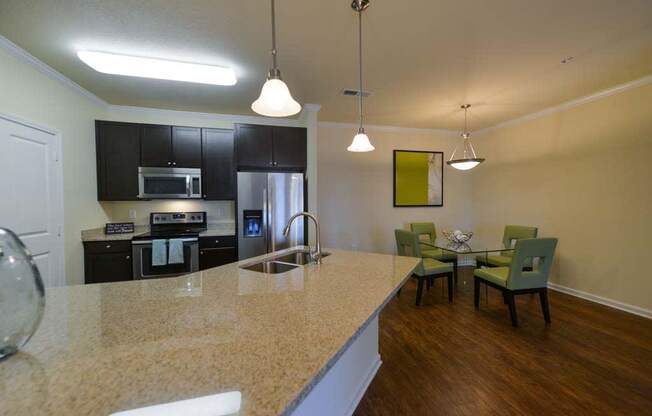 a kitchen or kitchenette at homewood suites by hilton houston stafford sugar  at Cabana Club - Galleria Club, Jacksonville, 32256