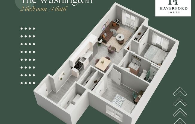 2 beds, 1 bath, 680 sqft, $1,695, Unit 3L