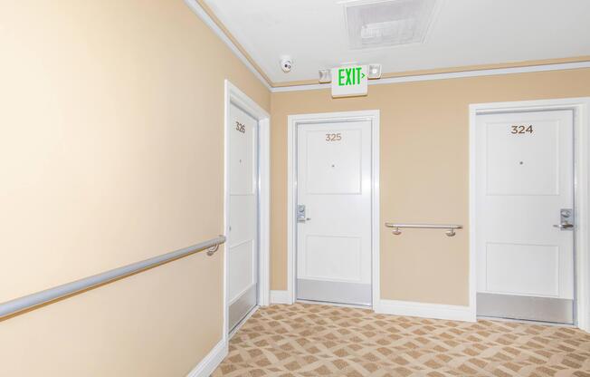 1825 Mission hallway
