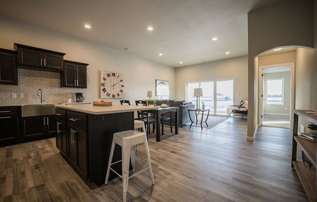 Modern Twin Home With 3 Stall Garage in South Bismarck