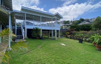 Spacious 4 bedroom 2 bath house.
