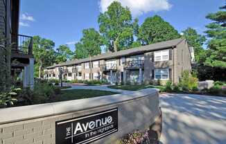 The Avenue in the Highlands apartment complex.