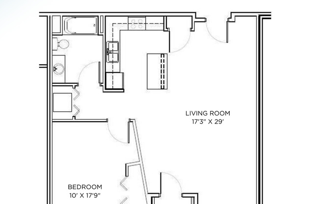 1 bed, 1 bath, 648 sqft, $1,640, Unit 5314-104