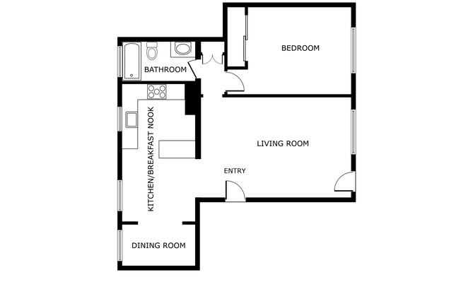 1 bed, 1 bath, $2,025