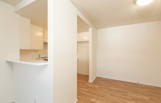 Breakfast Nook with Hardwood Floors