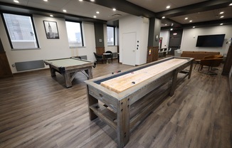 Community Lounge at The Terminal Tower Residences Apartments, Ohio, 44113