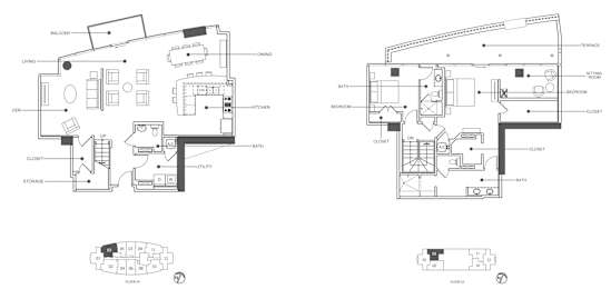 2 beds, 2.5 baths, 2,150 sqft, $8,040