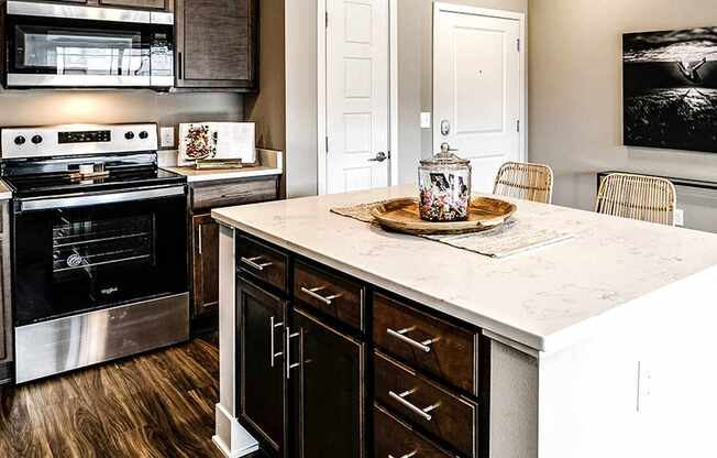 Kitchen at Sterling Prairie Trail in Ankeny, IA