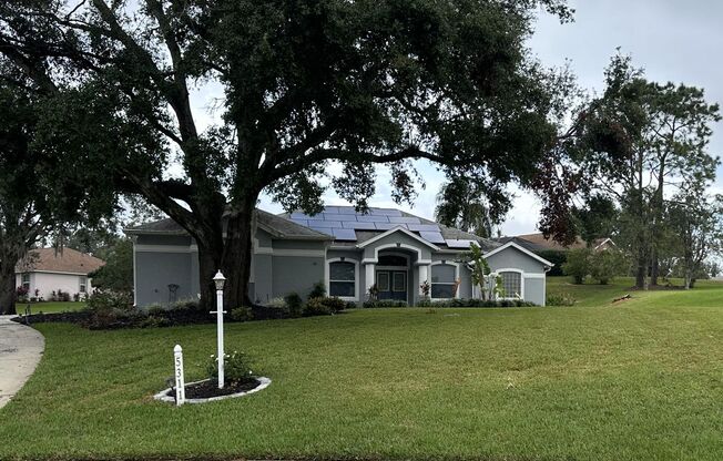 3 Bed 2 Bath Pool Home in Harbor Hills, Lady Lake Florida