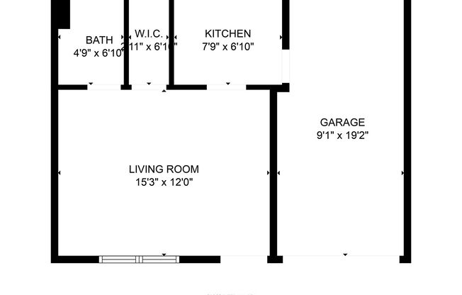 Studio, 1 bath, $1,250, Unit gav07