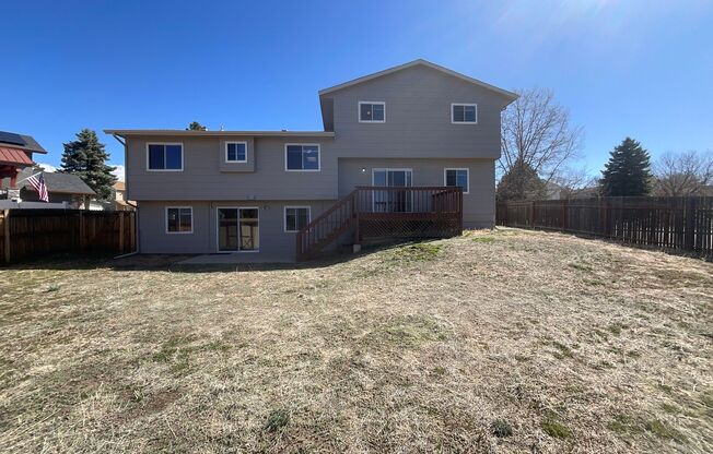 5 Bedroom Home Available Near Research Pkwy & Chapel Hills Dr!