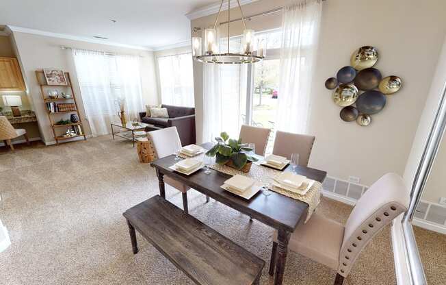 Spacious Floorplans with Dining at Bristol Station, Naperville, IL, 60563