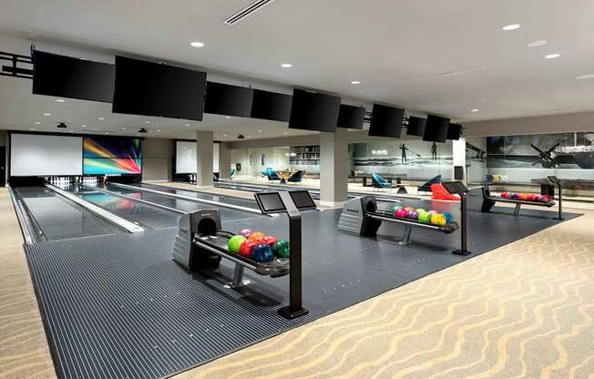 Bowling Alley at Elements Apartments*, California, 92612