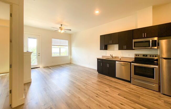 1 bed, 1 bath, 556 sqft, $1,599