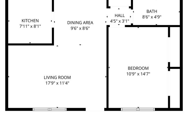 1 bed, 1 bath, 620 sqft, $1,500, Unit 226
