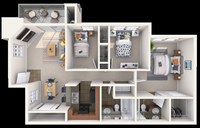 3 beds, 2 baths, 1,150 sqft, $2,175