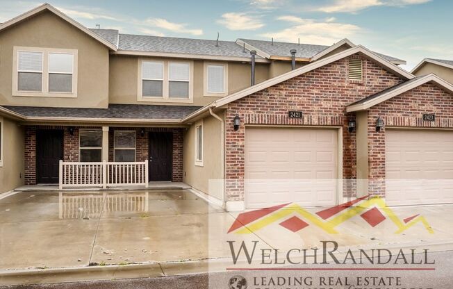 3 Bedroom 3 Bath Townhome