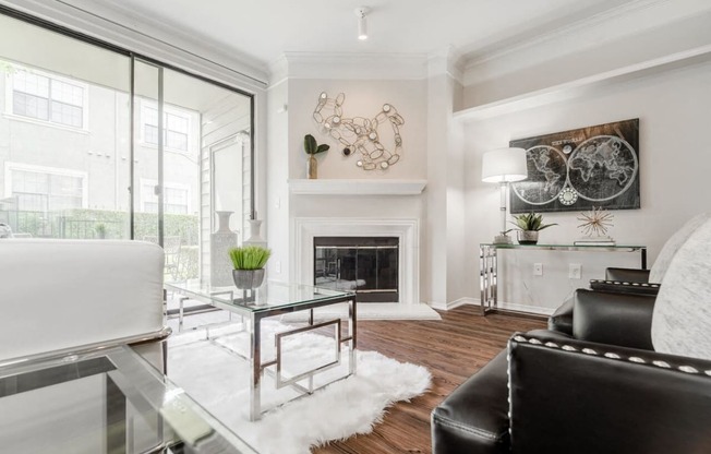 Living Room at Prestonwood Hills, Plano, 75093