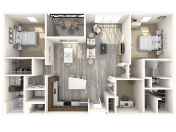 2 beds, 2 baths, 1,471 sqft, $2,885