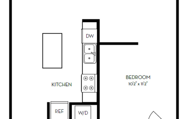 Studio, 1 bath, 823 sqft, $4,062