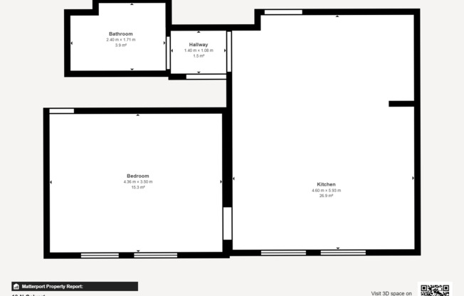 1 bed, 1 bath, 499 sqft, $1,650, Unit HA-405