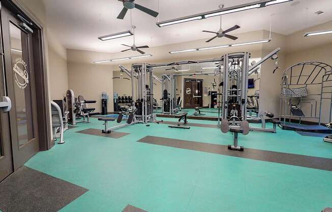 State Of The Art Fitness Center at Civic at Frisco Square Apartments, Frisco, TX, Texas
