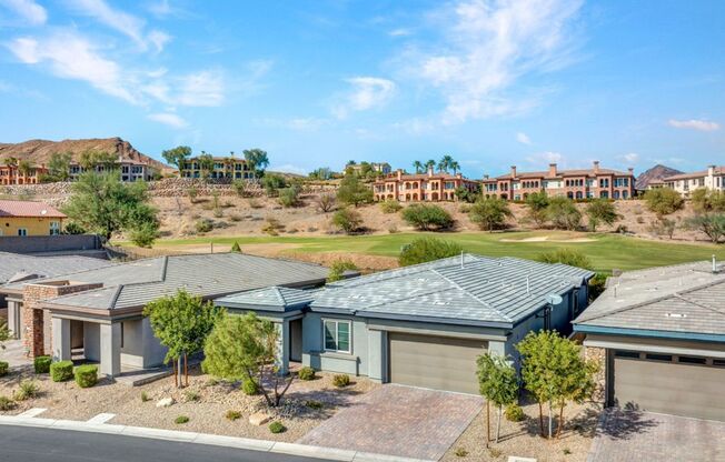 Wonderful Single Story 2 Bed 2 Bath Home RIGHT ON THE GOLF COURSE!! Located in  beautiful “Lake Las Vegas”