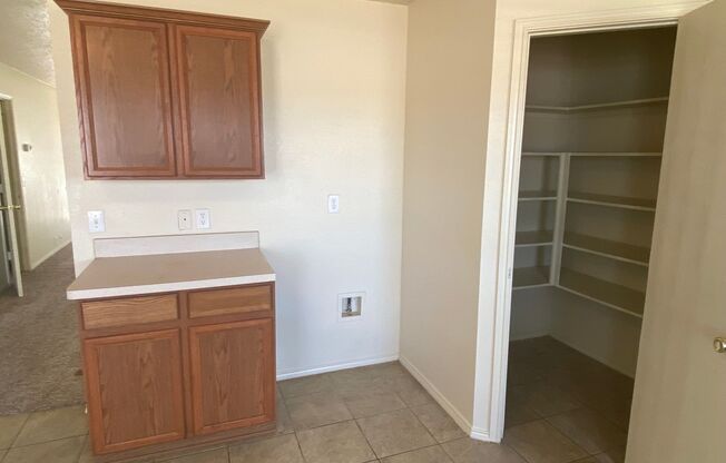 Spacious 4 bedroom house with fenced yard
