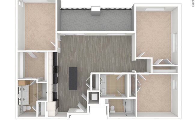 3 beds, 2 baths, 1,318 sqft, $3,490