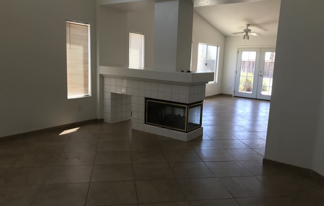 Beautiful home with fenced in backyard!