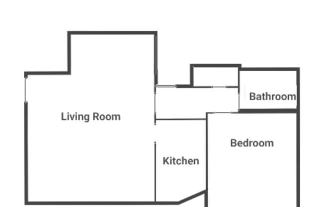 1 bed, 1 bath, 640 sqft, $1,050